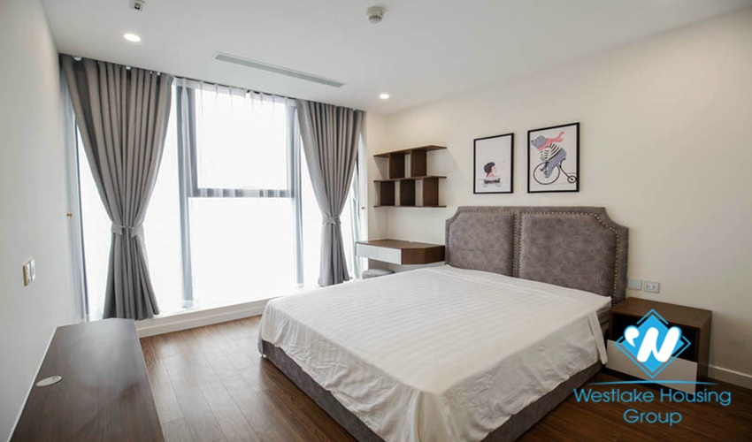 Two-storey apartment with four bedrooms, fully furnished, new furniture, Sunshine City for rent